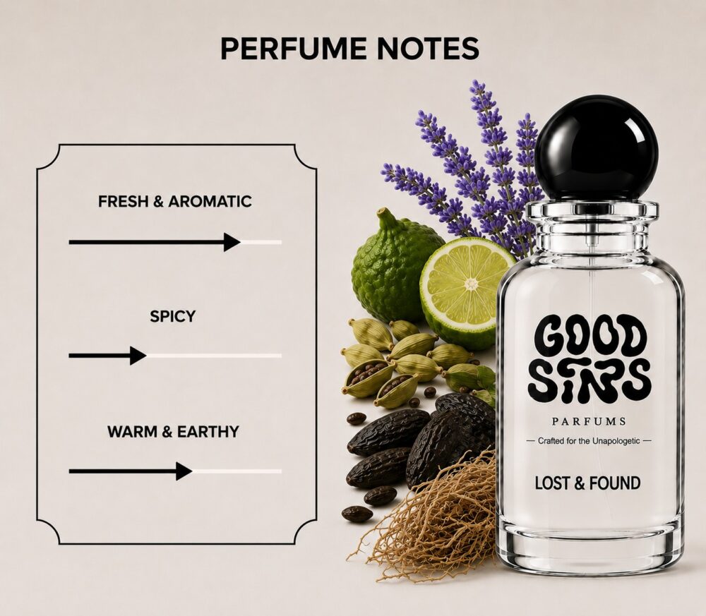 Lost & Found - Fresh Citrus Woody Perfume 100ml