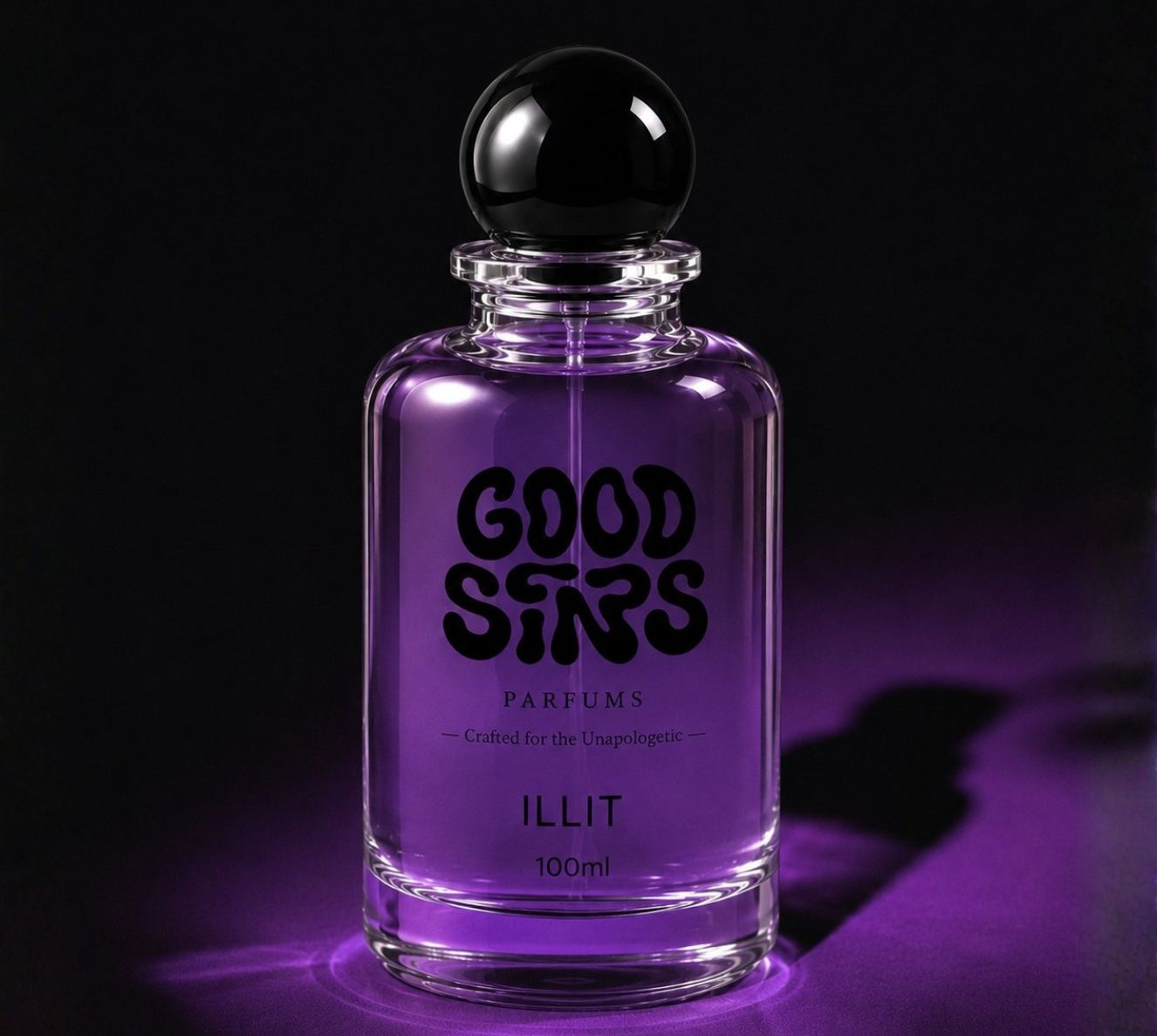 Illit Marine Oud Perfume with Cedarwood & Amber 100ml